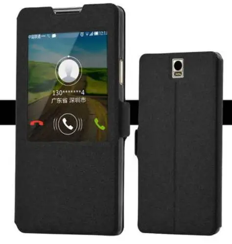 Чехол для телефона Coolpad 8690 Искусственная кожа Обложка мягкая силиконовая резина