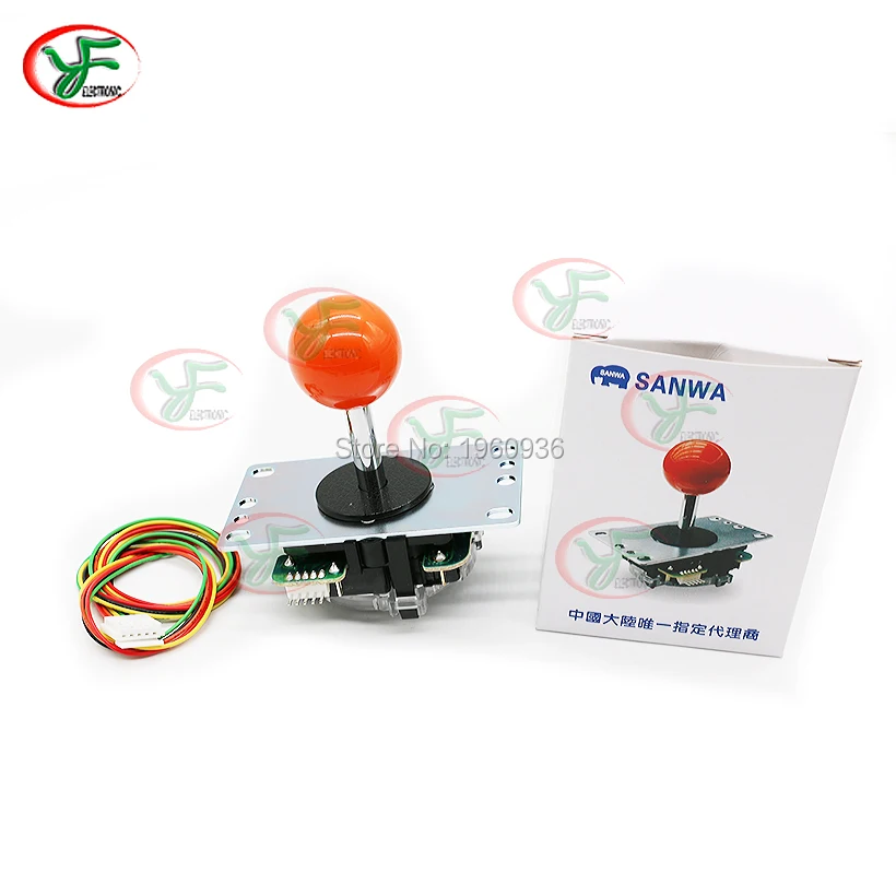 Подлинный Sanwa Джойстик JLF-TP-8YT с GT-Y восьмиугольной ограничитель MAME Sanwa контроллер аркадных игровых автоматов