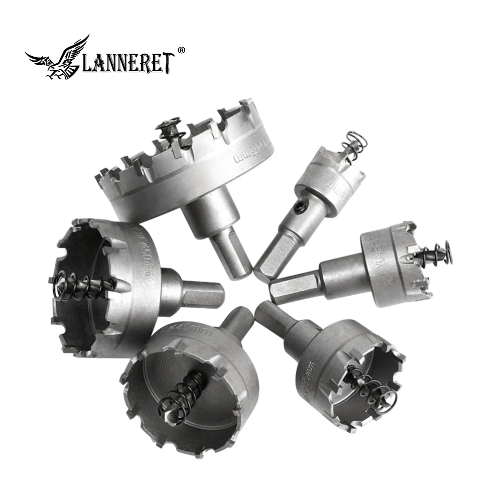 LANNERET 22/30/35/45/50/65 мм Кольцевая пила сверло из стали HSS Core Металлообработка зубная