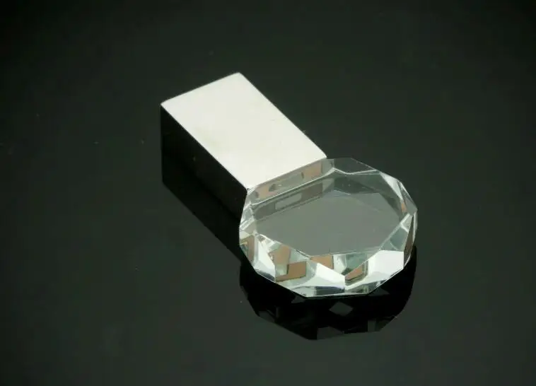 На заказ с логотипом, usb 2,0 уникальный дизайн кристалла usb флэш-накопитель