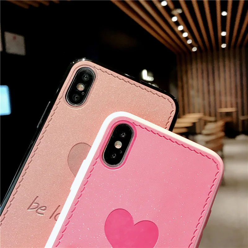 Модный чехол Love для iphone X XR XS Max 8 7 6 6s Plus | Мобильные телефоны и аксессуары