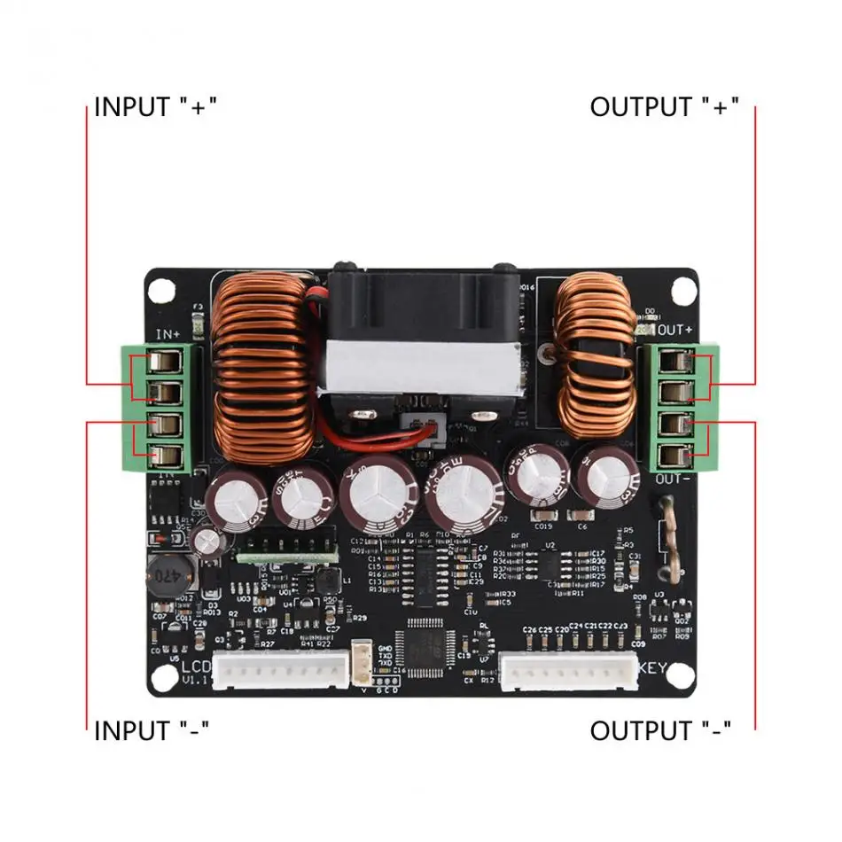 DPH5005/DPH5005-USB-BT/DPH3205 цифровой DC-DC преобразователи Регулируемый-Повышающий Модуль постоянного питания 0-5A