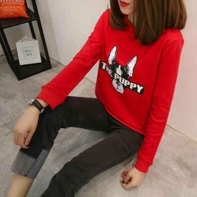 

CHUNLI Large size XL 2XL 3XL 4XL 2019 Women's Spring Loose Long Sleeve T-Shirt A1519