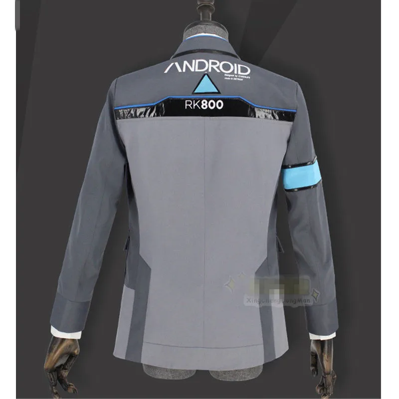Костюм для косплея Ainiel из игры Детройт: стать человеком Коннор RK800 мужской костюм