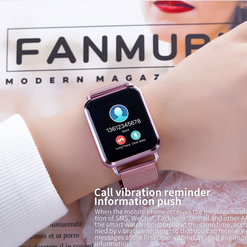 Q3 Смарт-часы android динамическое кровяное Кислородное давление сердечный ритм сон