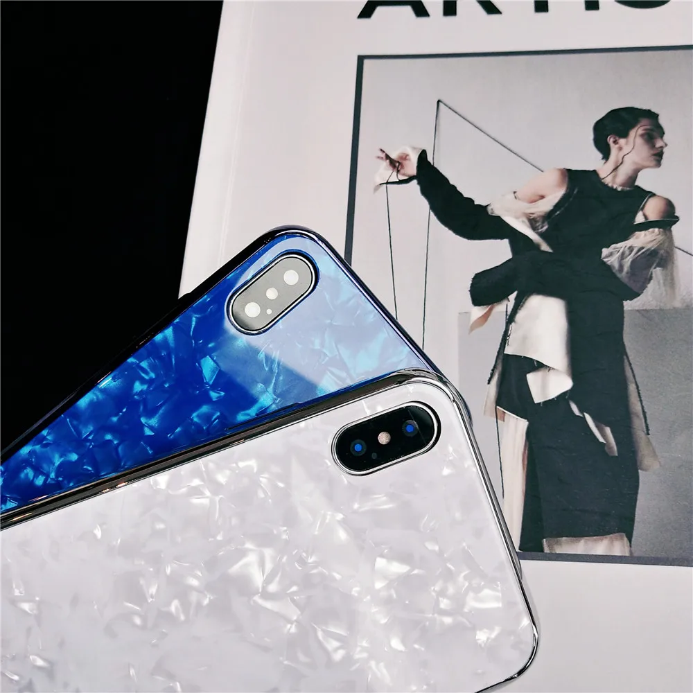 Чехол для телефона Apple Iphone 7 8 Plus X 6s 6 плюс роскошный гальванических цветы оболочки