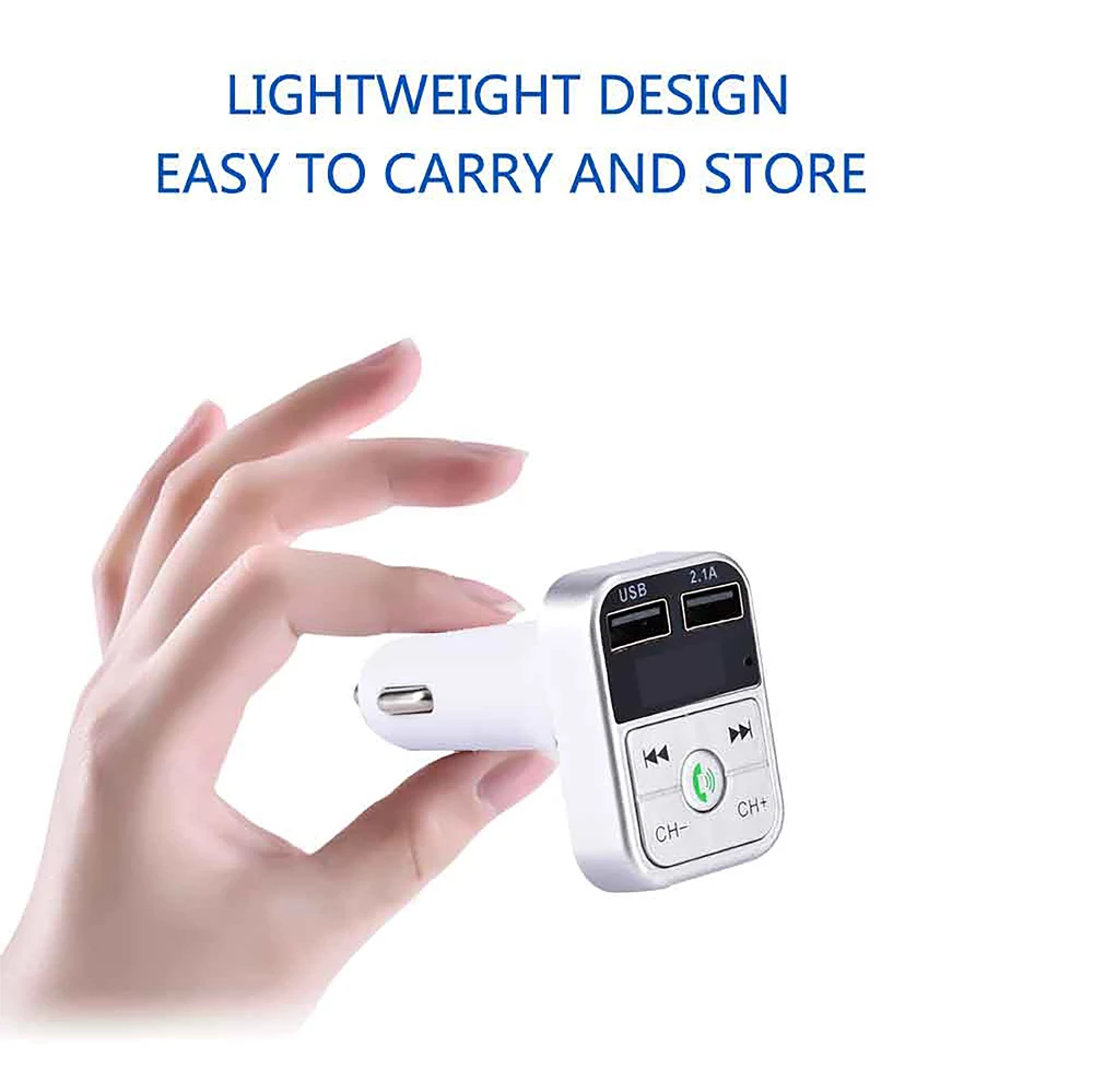 Handsfree Bluetooth автомобильный комплект fm передатчик MP3 плеер TF карта USB зарядное