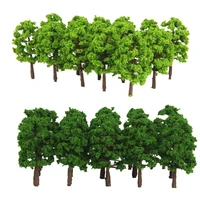 40 pieces 8cm 1150 n scale plastic model trees railroad miniature landscape scenery