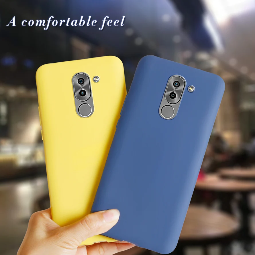 Чехол Candy для Huawei Honor 6X мягкий силиконовый чехол телефона чехлы задней панели 6X/GR5