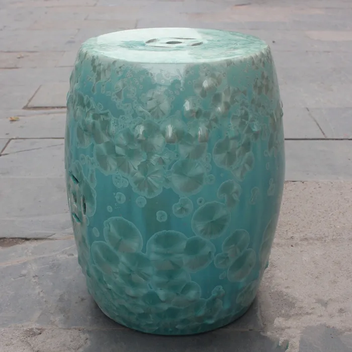 Китайский садовый стул Цзиндэчжэнь новый дизайн керамический унитаз табурет для