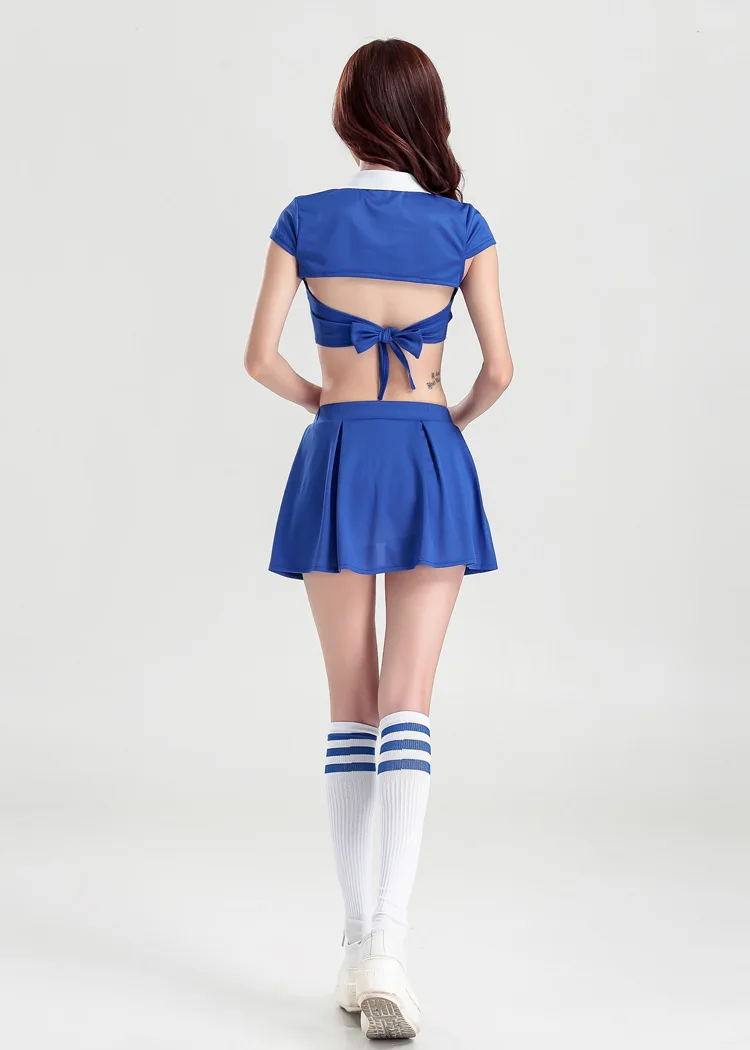 Новый сексуальный костюм черлидера для старшеклассницы футбола маленьких