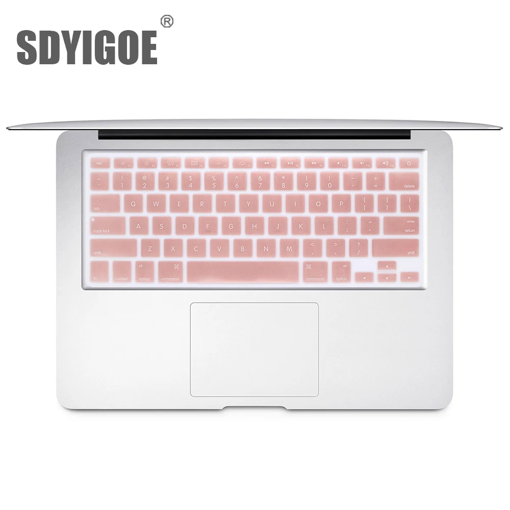 Клавиатура для ноутбука, чехол для macbook air 13 pro 15 дюймов A1466 A1502 A1278 A1398, Силиконовая накладка для клавиатуры, цветная защитная пленка