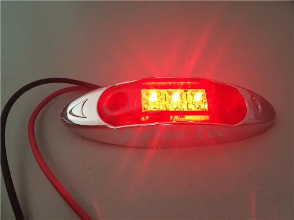 MTSL29R - Automobiles &amp Motorcycles LED Lamp System Red Side Maker | Автомобили и мотоциклы