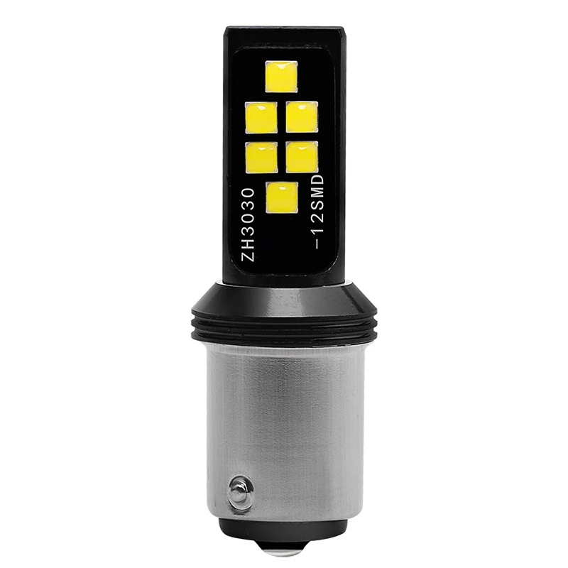2 шт. супер 1156 P21W BA15S 1157 P21/5W BAY15D T20 W21W 7440 W21/5W 7443 3030 чипы Светодиодные Автомобильные