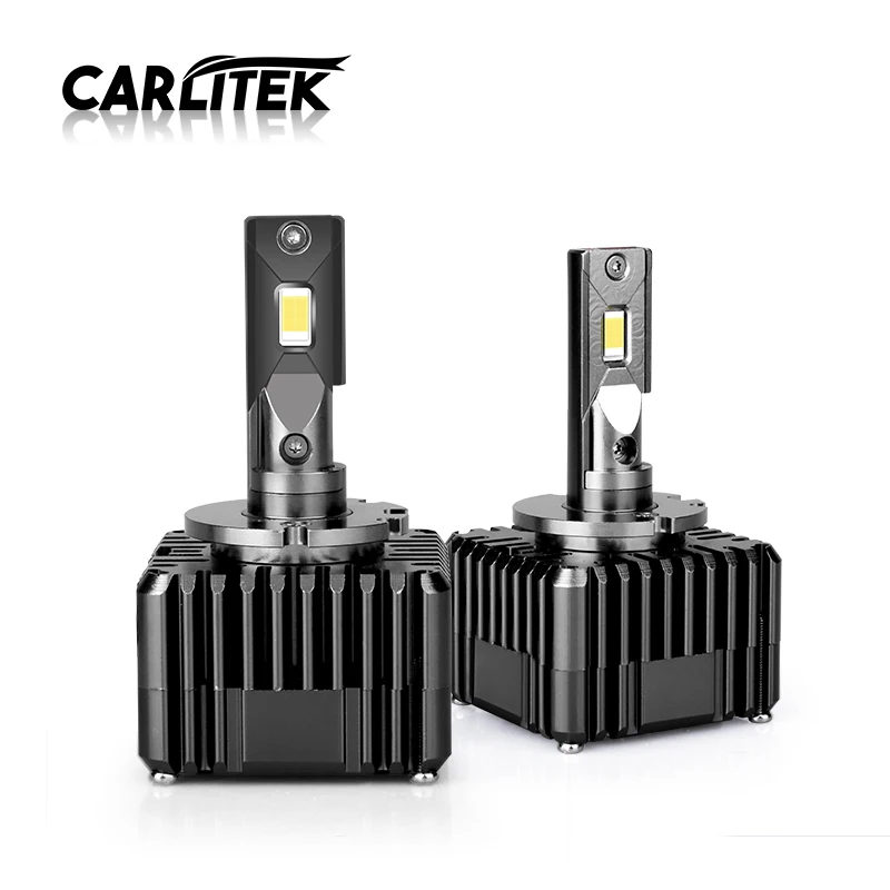 CARLitek Автомобильные светодиодные D1S передних фар Противотуманные лампы 20000LM 50 Вт