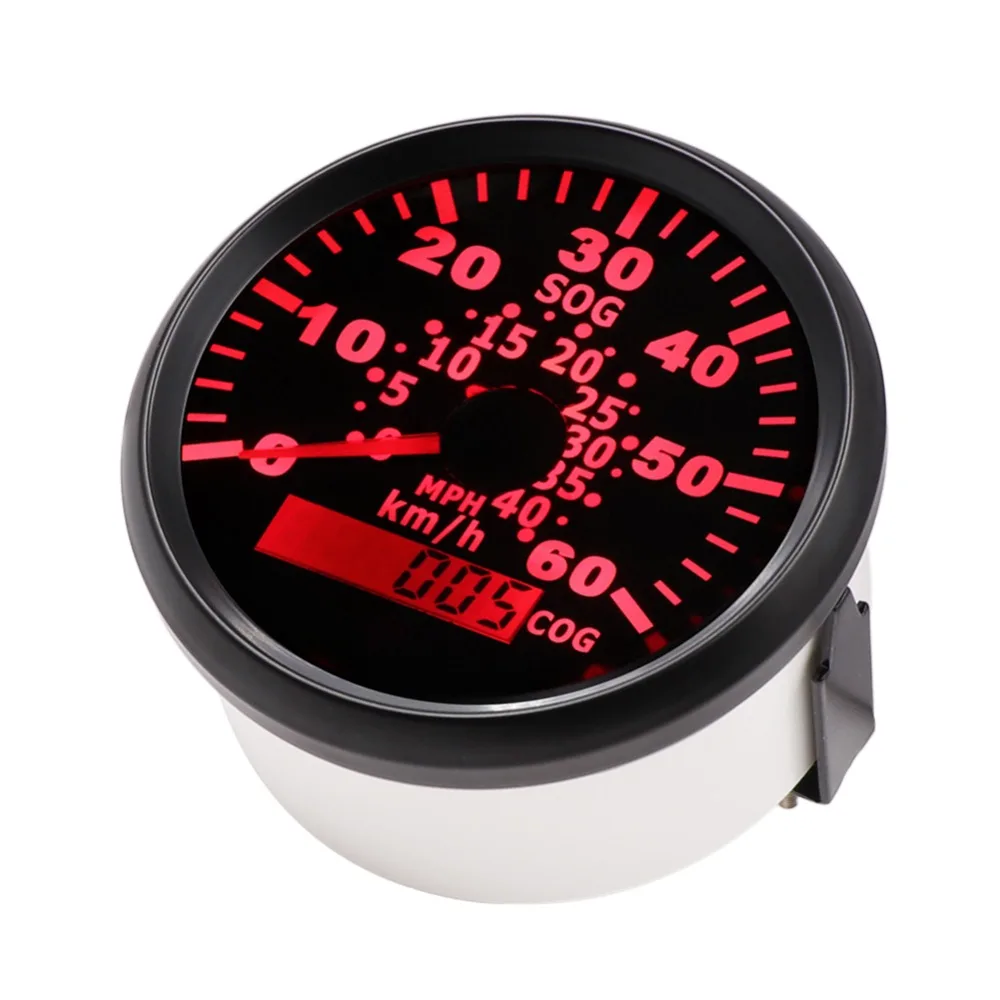 GPS датчик скорости 85 мм 120 км/ч 60 измеритель с красной подсветкой подходит для