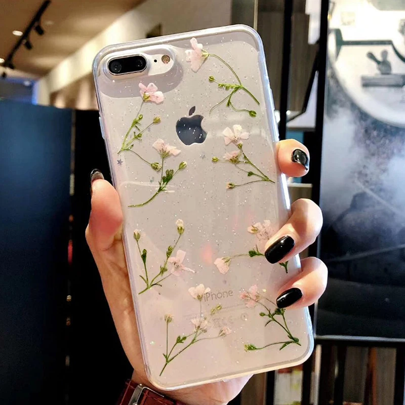 Прозрачные чехлы для телефонов IPhone 12 Mini 11 Pro Max модный настоящий чехол с