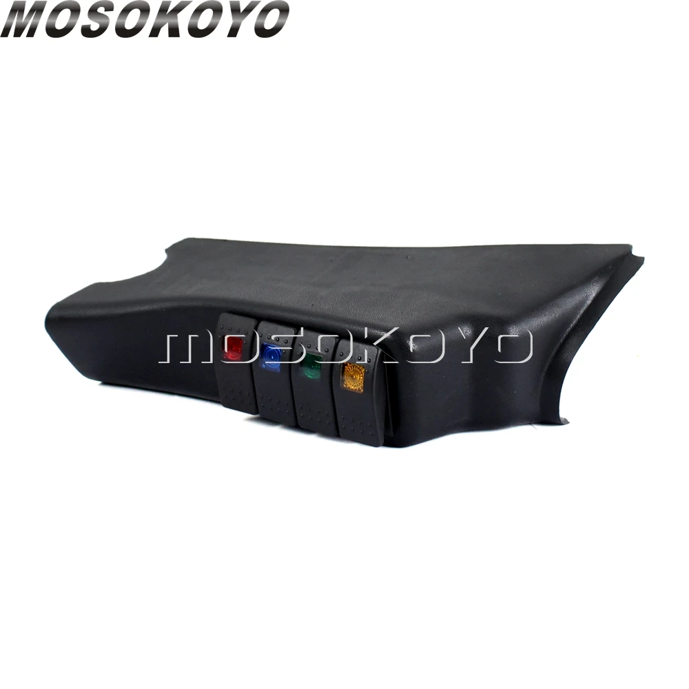 Left Hand A-Pillar Switch Pod Panel 4 Rocker Switches For Jeep Wrangler JK 2 Door 2007-2010 Unlimited | Автомобили и мотоциклы