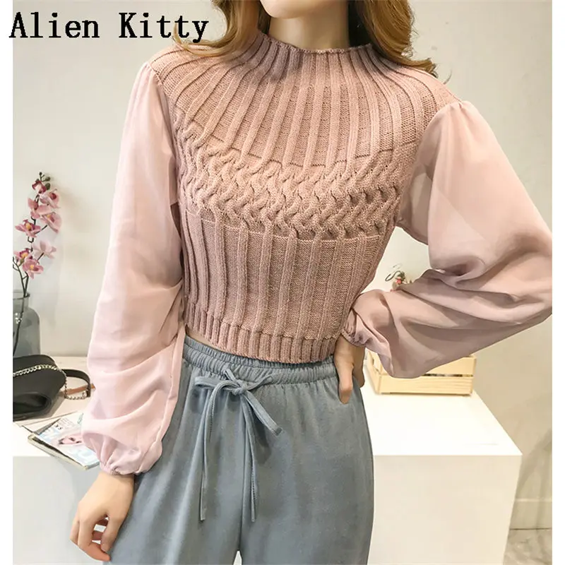 Alien Kitty модный новый зимний высококачественный теплый Повседневный свитер в