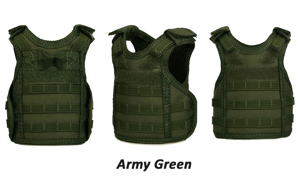 Пивные военные жилеты Molle Тактические Премиум мини миниатюрные охотничьи охладители напитков регулируемые плечевые ремни Крышка чайника