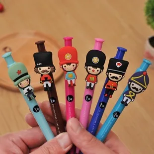 1 шт. новые британские солдатики шариковая ручка Креативные Мультяшки корейские