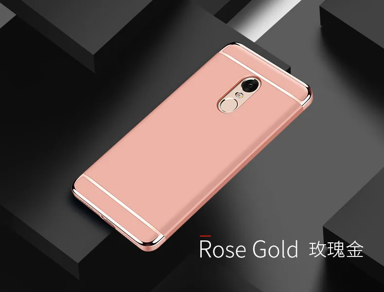 Luxury Hybrid case for Xiaomi 5S Hard 3 in 1 Plating frosted Protective back cover xiaomi redmi note 4 phone shell |