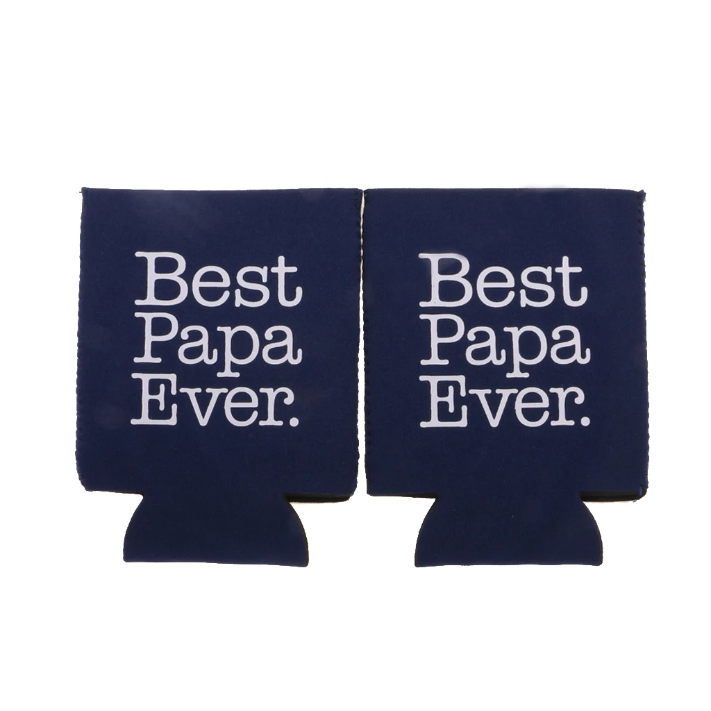 1 пара лучших бутылочек для пива PAPA EVER вечерние охладители отцов подарок на день |