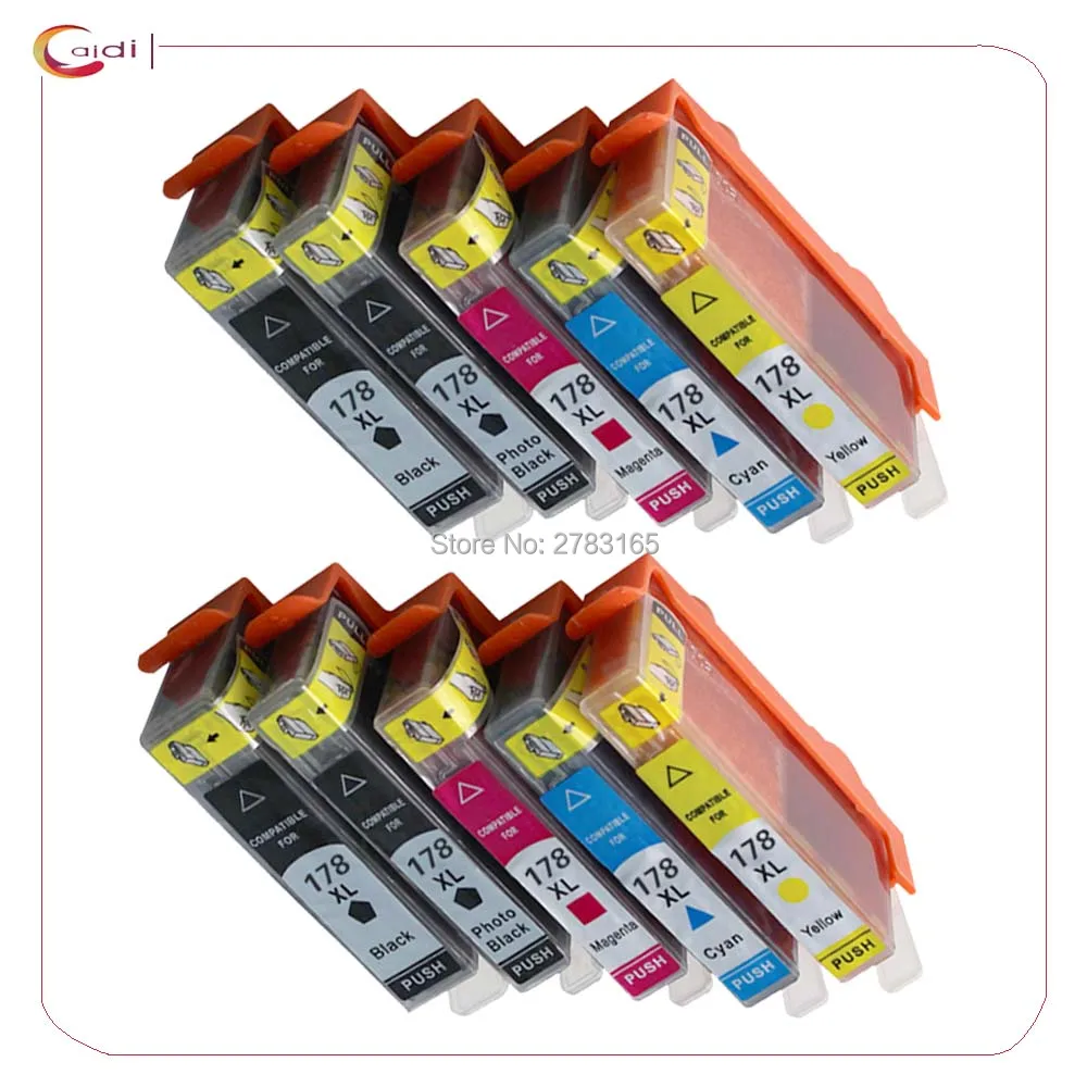 Картридж чернильный совместимый с принтерами hp 178 hp178 10 шт. | Компьютеры и офис