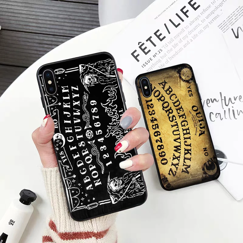 Lavaza Ouija доска Роскошные Coque силиконовый чехол для iPhone 5 5S 6 6 S плюс 7 8 X XS Max XR