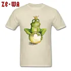 Футболка мужская с коротким рукавом и круглым вырезом, из хлопка