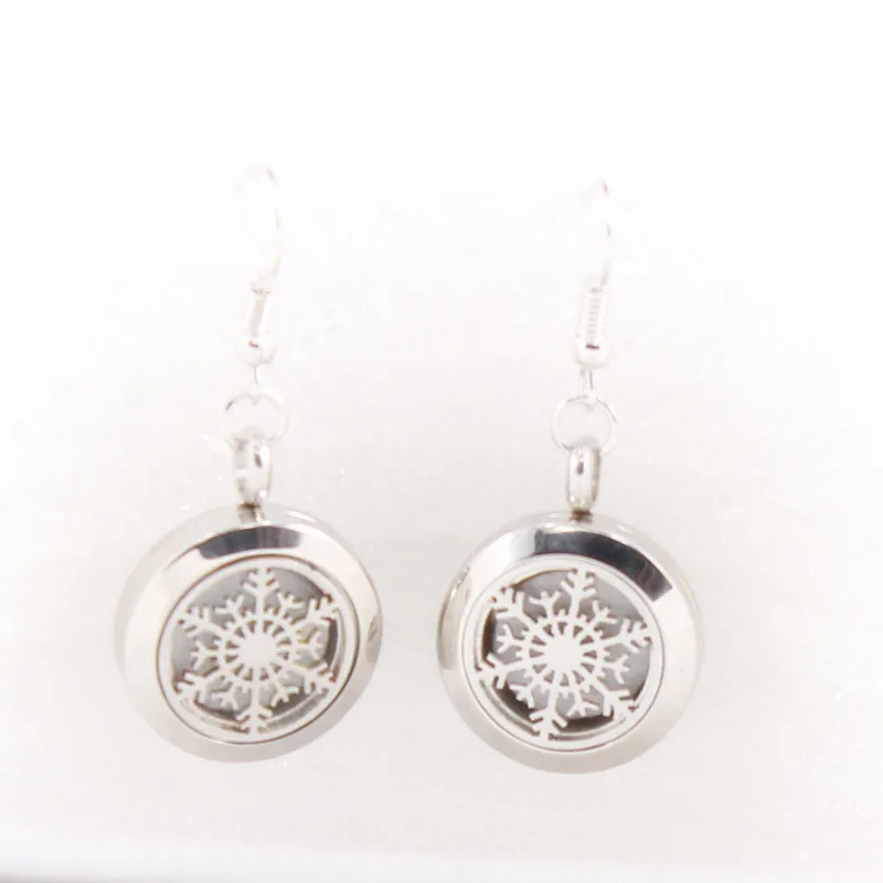 2 пар/лот Высокое качество нержавеющая сталь Мода ароматерапия эфирное масло