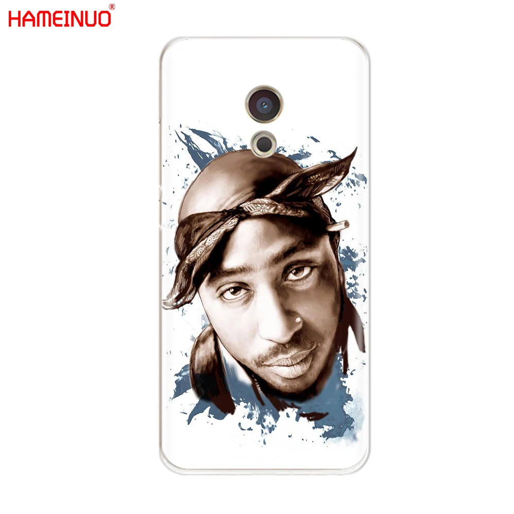 Чехол для телефона HAMEINUO 2Pac Tupac Shakur Meizu M6 M5 M5S M2 M3 M3S MX4 MX5 MX6 PRO 6 5 U10 U20 note plus|Бамперы| |
