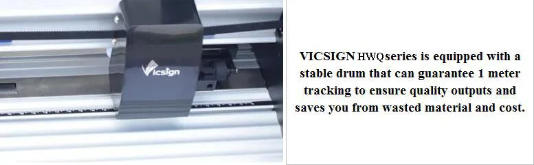 Vicsign 2" HWQ630 Автоматический контурный режущий плоттер с подставкой трафарет теплопередача Винил USB драйвер резак плоттер SignM