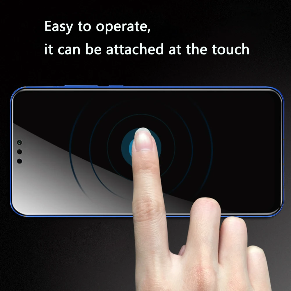 100 шт./партия защитная пленка для экрана закаленное стекло полное покрытие Huawei Honor