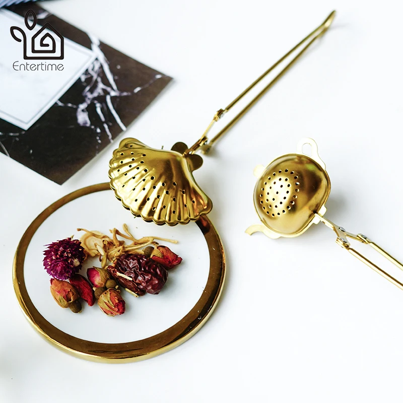 Энтертайм нержавеющая сталь чай фильтр Свободный Infusers диффузор для специй