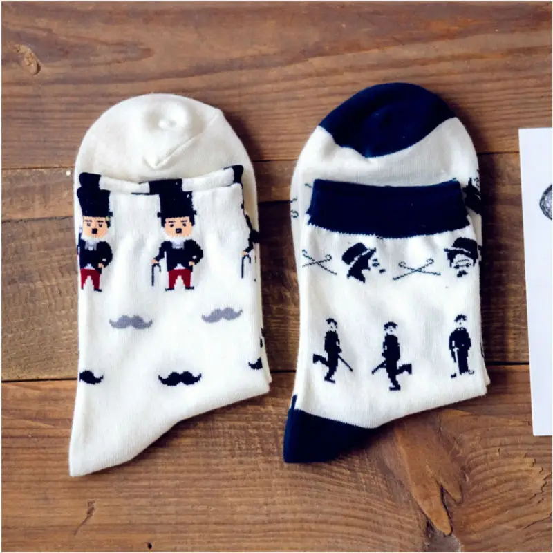 Брендовые карамеллы кавайные носки с изображением животных фруктов Милые