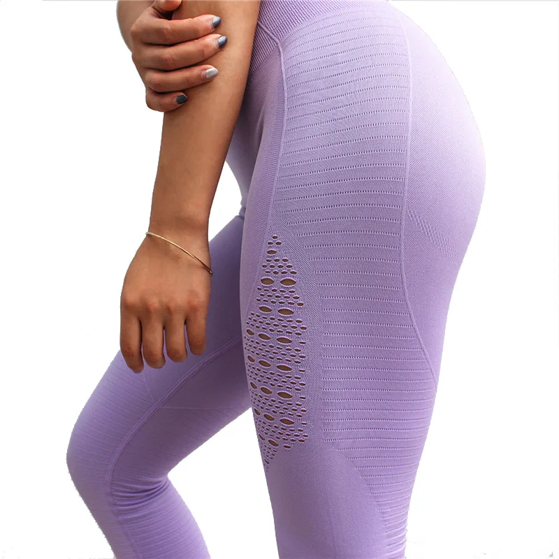 Леггинсы для тренажерного зала Спортивная Для Женщин Йога Брюки Высокая талия