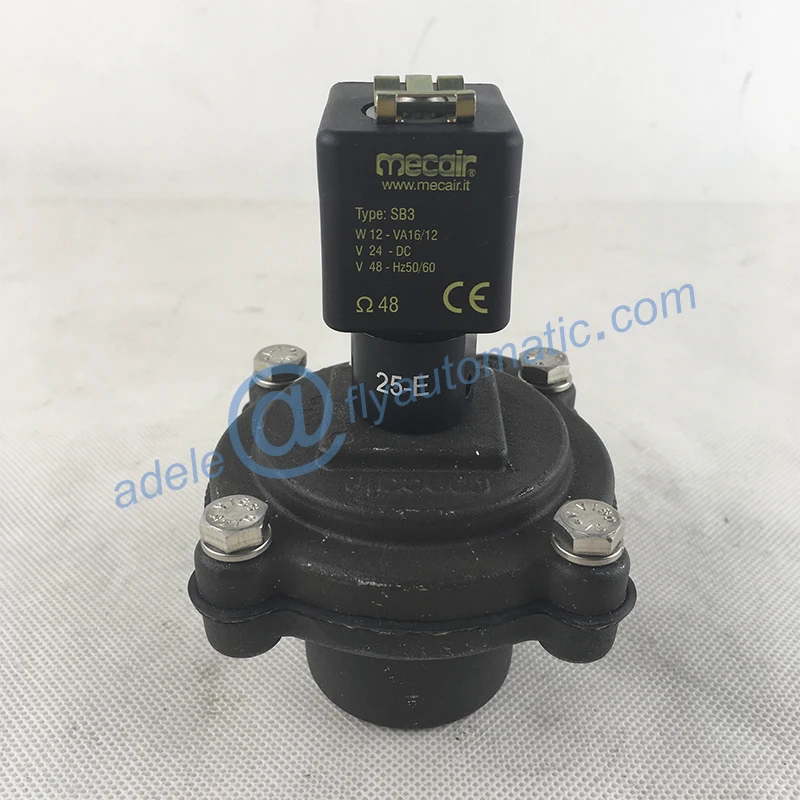 Импульсный струйный клапан VNP206 Mecair серии 200 3/4 дюйма со встроенным соленоидным