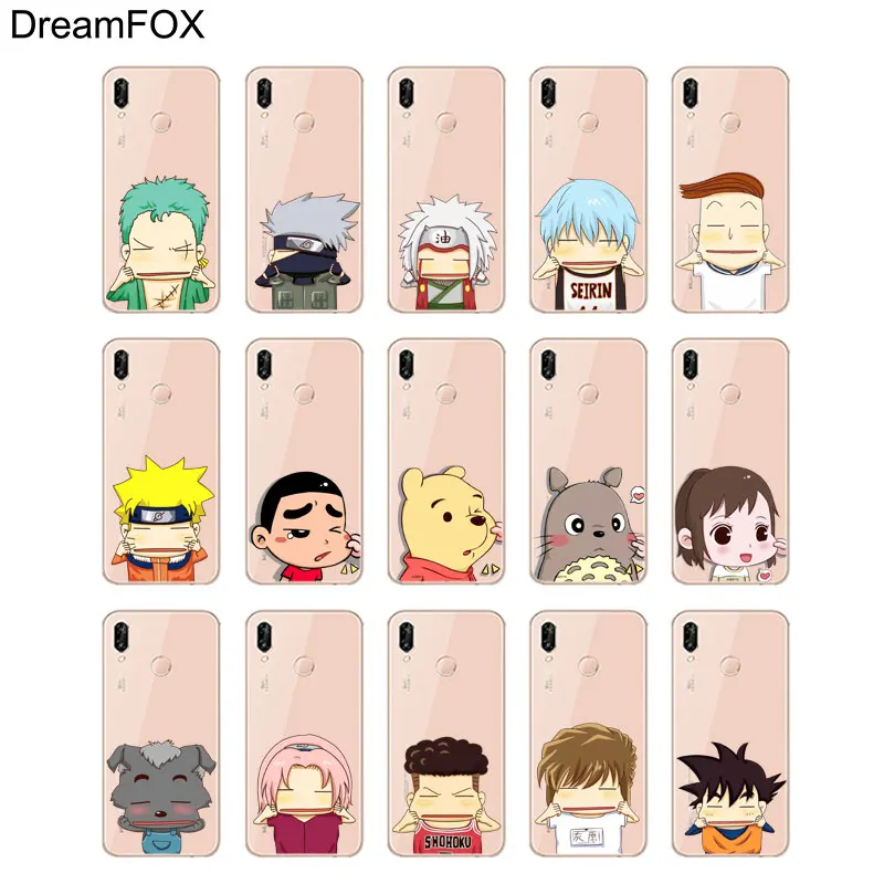 DREAMFOX L074 Мягкий силиконовый чехол из ТПУ для huawei Honor 6A 6C 7X9 10 P20 P30 Lite Pro P Smart 2019 |