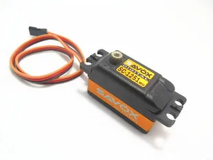 Низкопрофильный высокоскоростной металлический сервопривод SAVOX 1:8 1:10