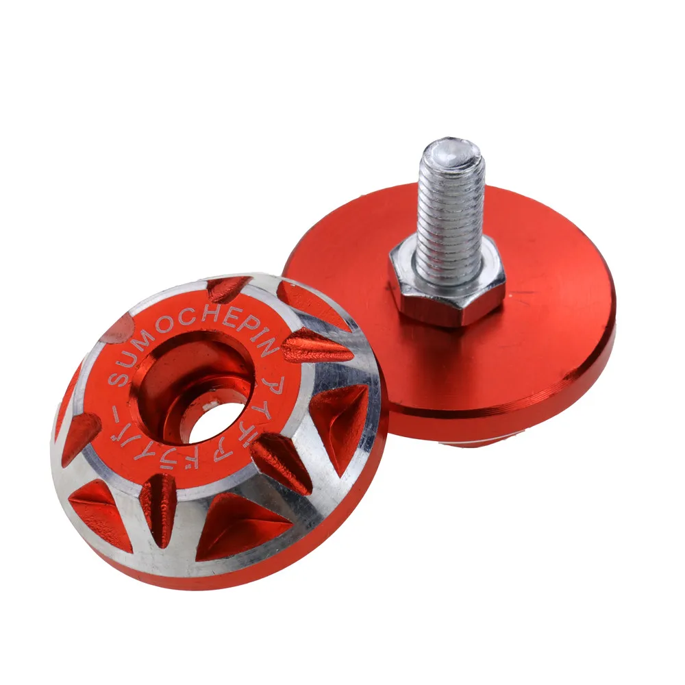 Винты для мотоцикла 2 шт. ЧПУ алюминиевые номерного знака универсальные Honda Yamaha