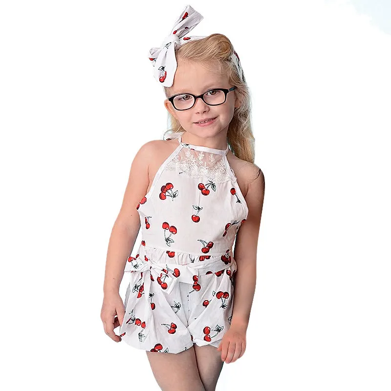 2017 Красивое боди для маленьких девочек милый комбинезон наряды одежда детей 2 7