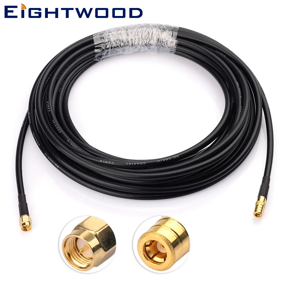 Antenna Sma To Smb Receiver Connection Cable For Sirius Xm Br-trucker Satellite Antenna