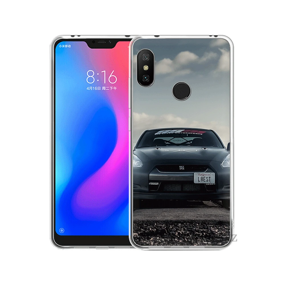 GTR автомобильный чехол для телефона Redmi 3S 3 4 6 Pro 4A 4X 5 5A Plus 6A S2 жесткого