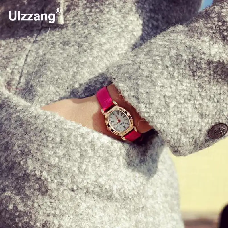 Модные красивые черные белые розовые розовое золото стальной корпус Римский