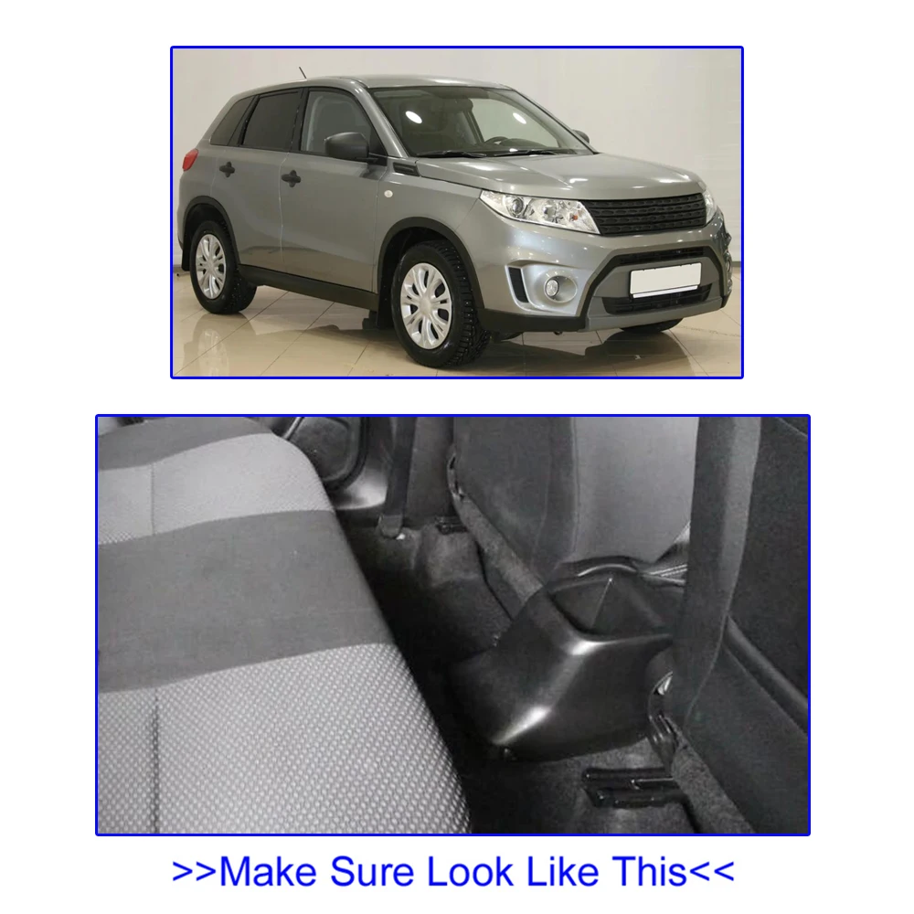 Коробка для хранения Suzuki Vitara 2015 2019 подлокотник пепельница двухслойный черный