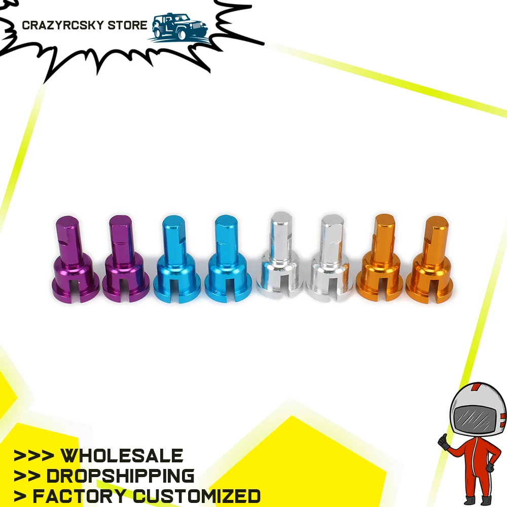 RCAWD алюминиевый дифференциальный подающий шарнир из сплава 2 шт. для rc 1/18 wltoys a959 a969