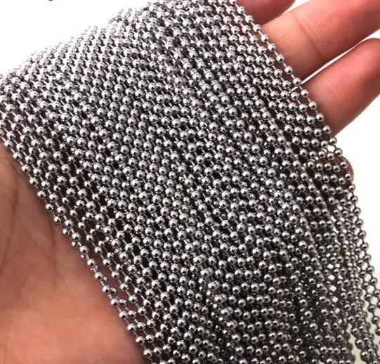 Крупная Оптовая торговля подходит для кулона 10 шт оптом бусы из нержавеющей