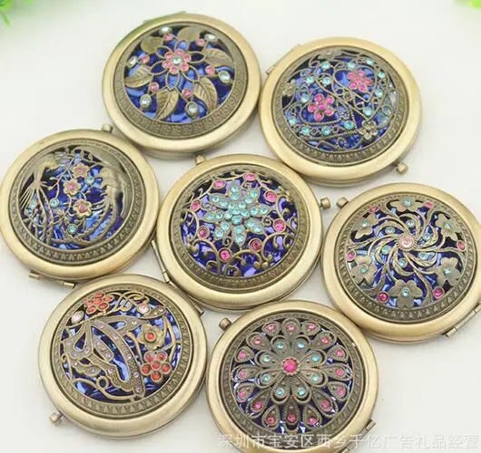 100 шт. гравировка логотипа древняя бронза с вырезами Двойной Искусственный