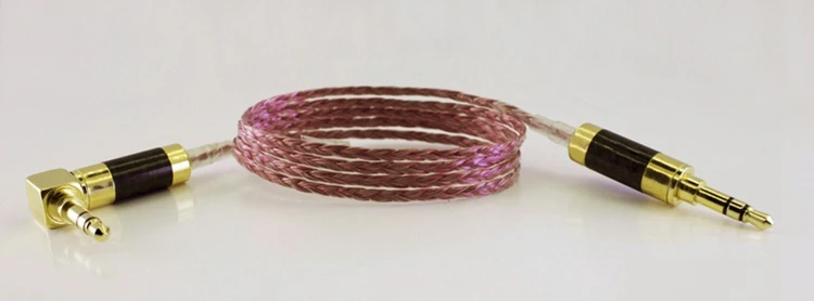 Серебряная 12-жильная плетеная медная прямая изогнутая штепсельная вилка богини